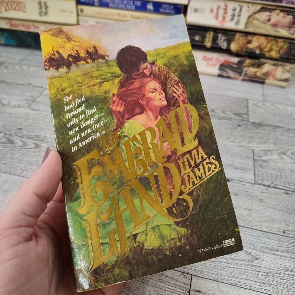 Emerald Land Livia James 1983 Ballantine Vintage Historical Romance PB
